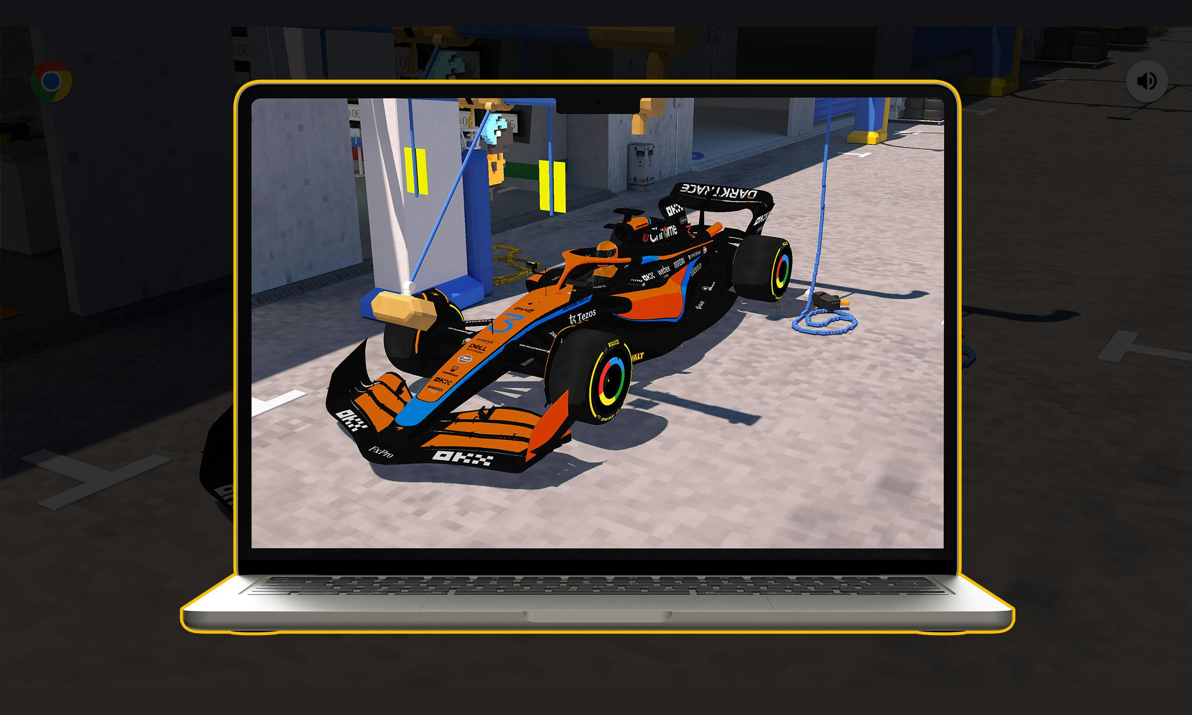 McLaren F1 x Chrome Pit Crew